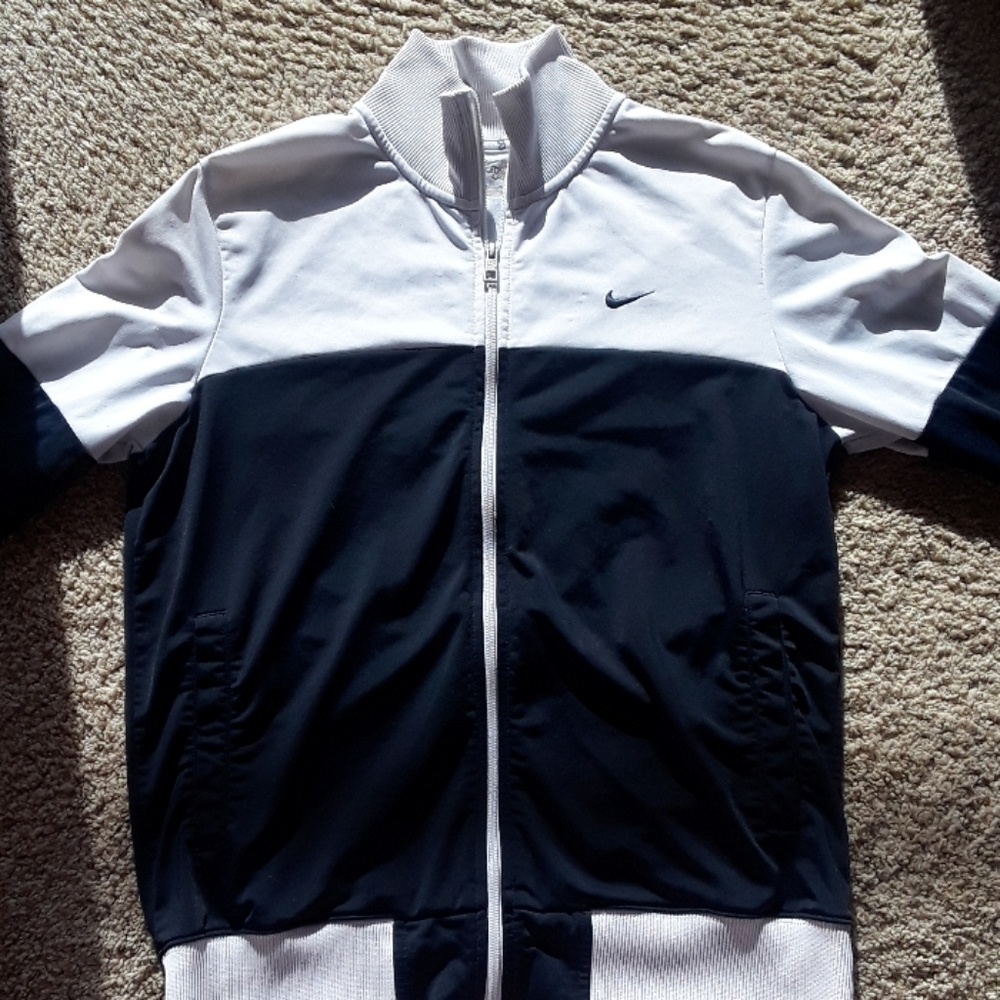 Nike Navy blue and White Jacket